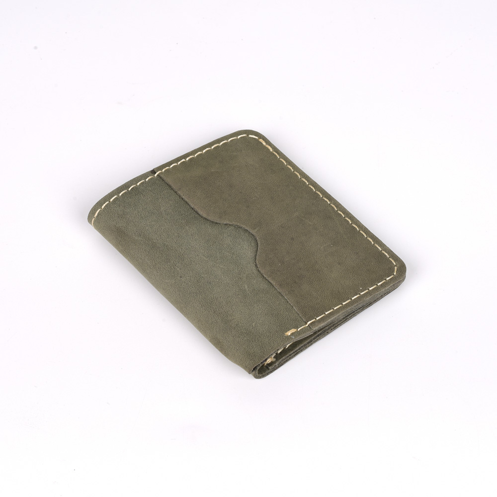 green cardholder wallet