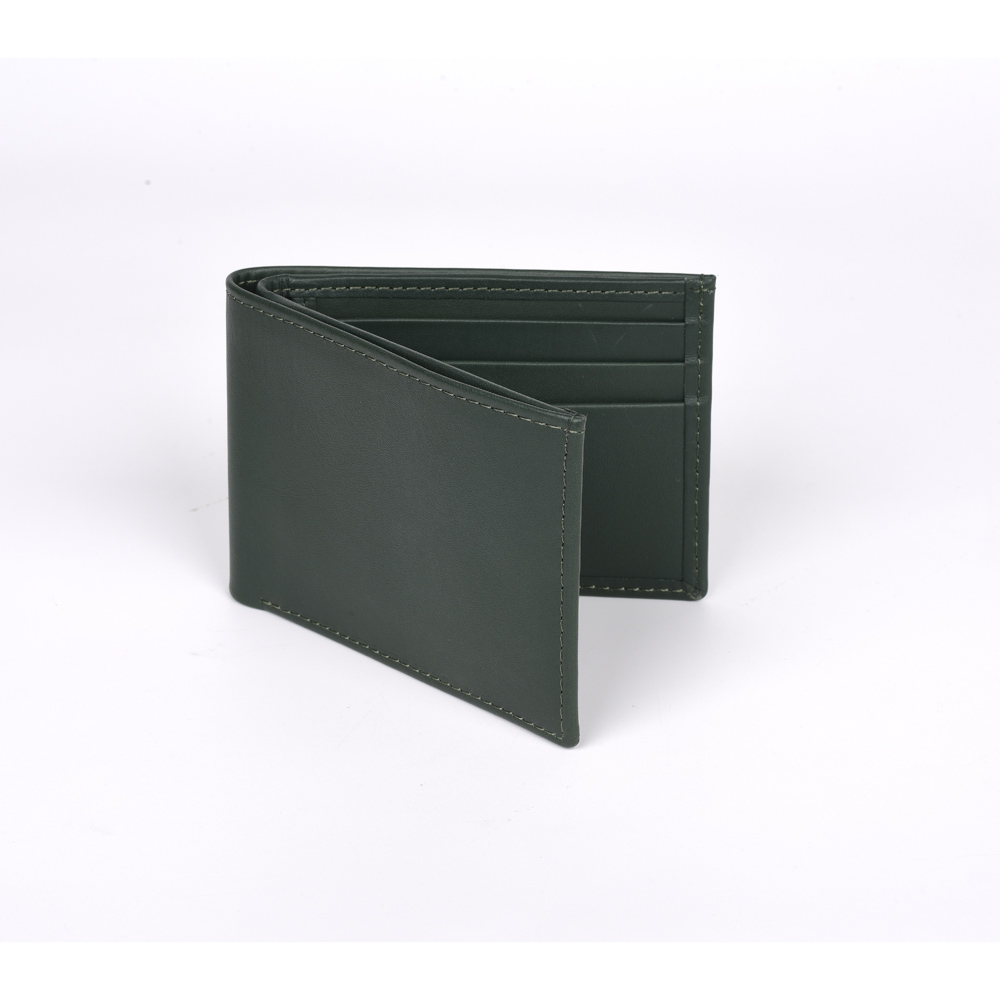 black leather wallet