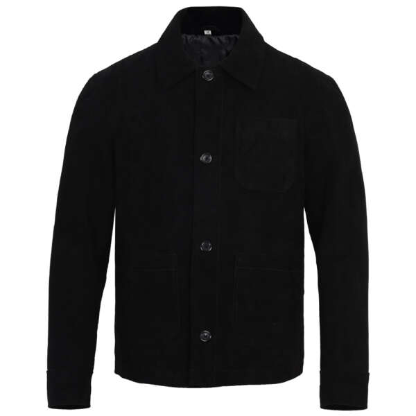 Black Trucker jacket - Image 2