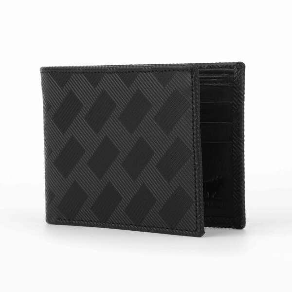 black bifold wallet