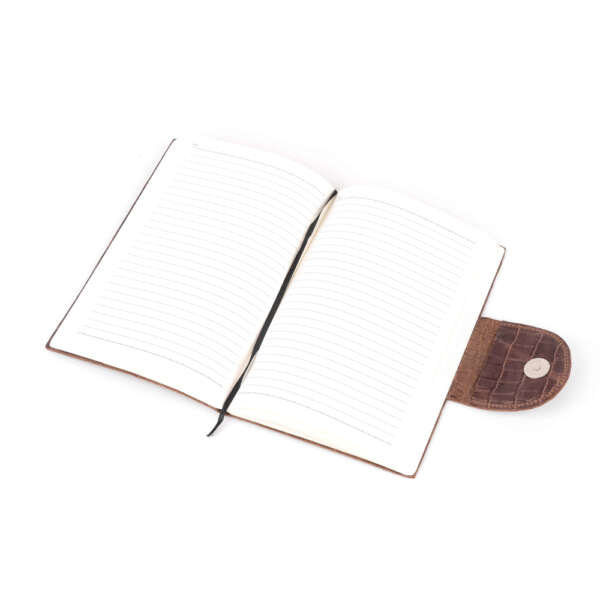 Brown Leather Notebook - Image 2