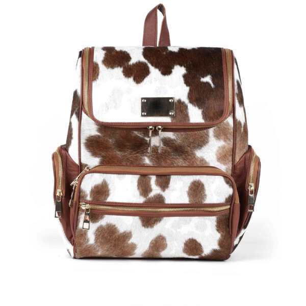 Cowhide Leather Backpack - Image 4